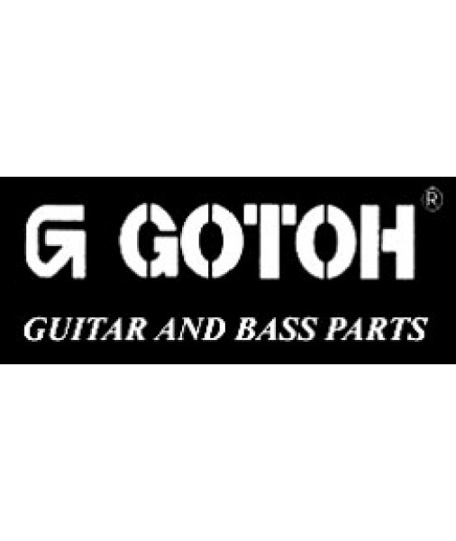 Gotoh Stop Tailpiece with USA Studs - Black TP0400-003