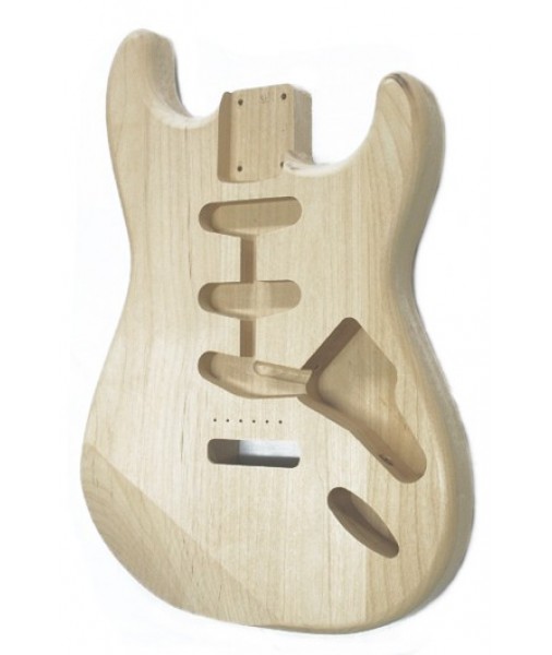 NKY Unfinished ST Body - Alder 2 Piece