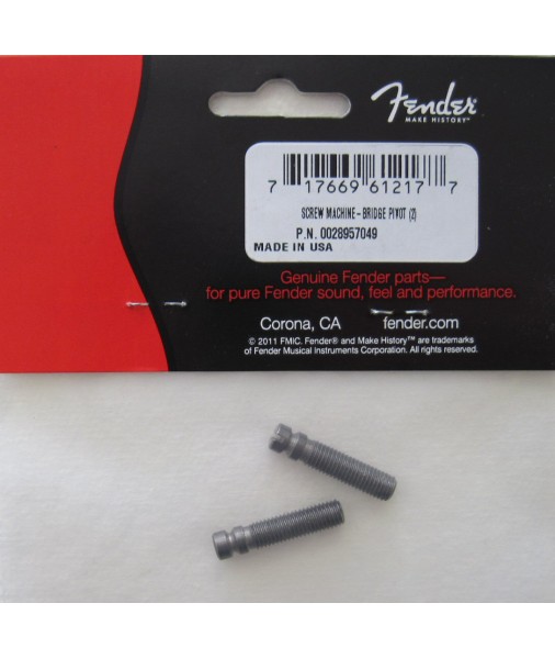 Fender Strat American Standard Bridge Height/Pivot Screw, Set of Two 0028957049