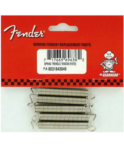 FENDER STRATOCASTER 5 Pack tremolo claw springs 0031643049