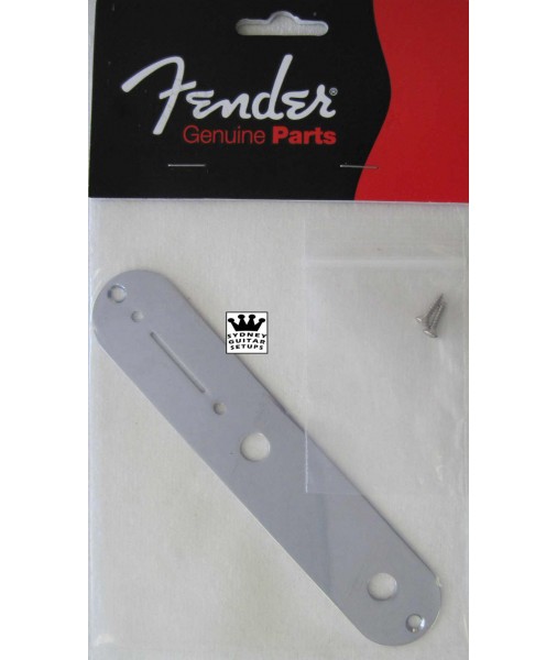 FENDER Tele control plate chrome 0992058000