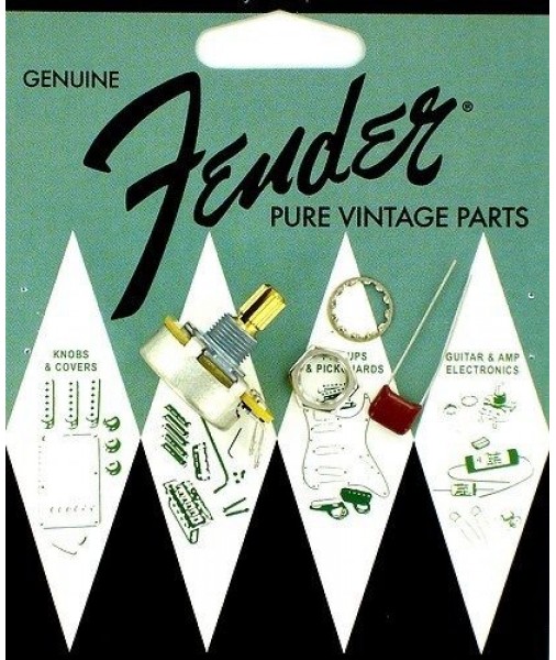 Fender Pure Vintage 250k tone / volume split shaft pot 0990830000