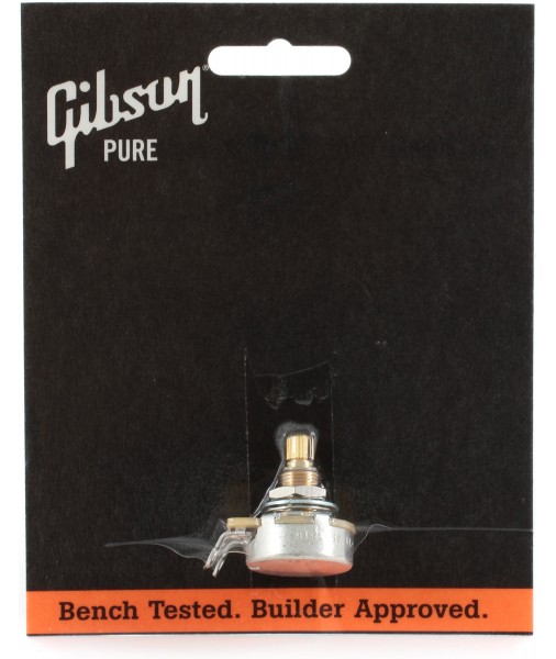 Gibson 500k OHM Audio Taper Potentiometer Short Shaft PPAT-510