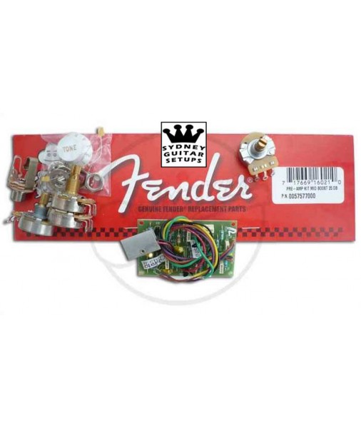 Fender Eric Clapton 25Db Midboost Preamp Kit 0057577000