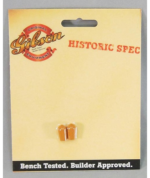 GIBSON Historic Spec 3-way knob Vintage Amber twin pack PRTK-059