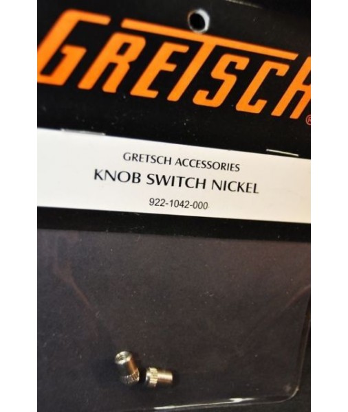 Gretsch Chrome Switch Tips, Set of Two 9221040000