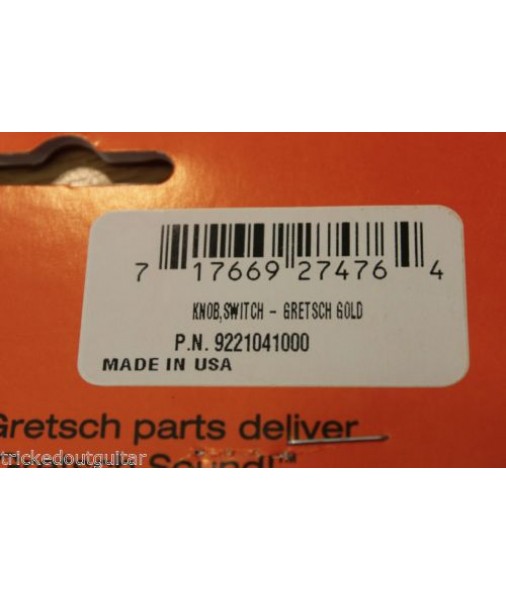 Gretsch Gold Switch Tips Set of Two 9221041000
