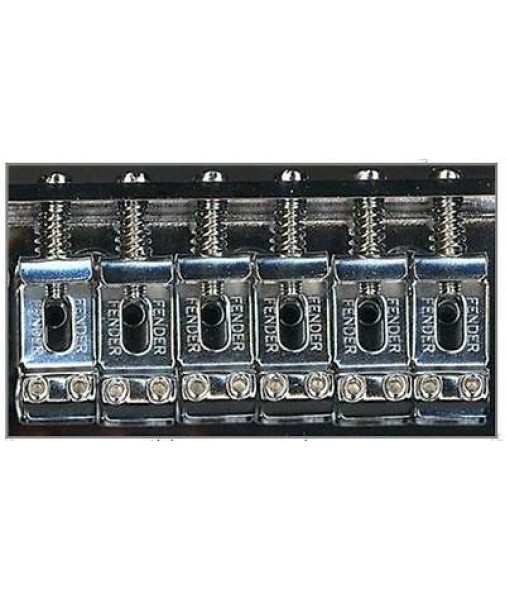 Fender Strat/Stratocaster Vintage 2-3/16" Spacing Tremolo Bridge, CHROME  0054619000