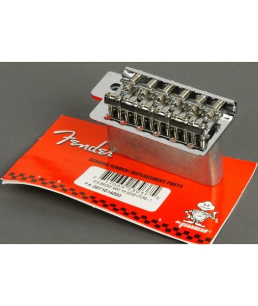 Fender Strat Bridge, Mexico Vintage Narrow Tremolo Bridge 0071014049