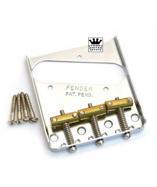 FENDER Telecaster vintage 3 saddle bridge chrome 0990806100