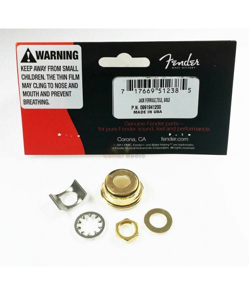 FENDER Tele jack plate gold 0991941200