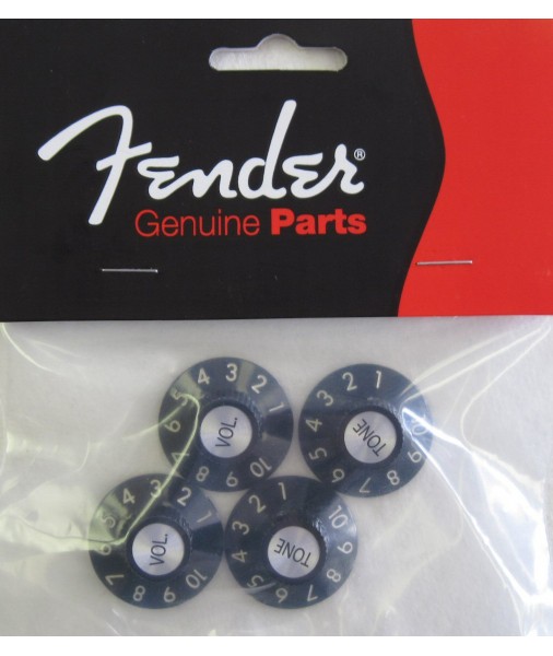 Fender '72 Telecaster Custom Volume And Tone Knobs, 0054521049 Set of 4 