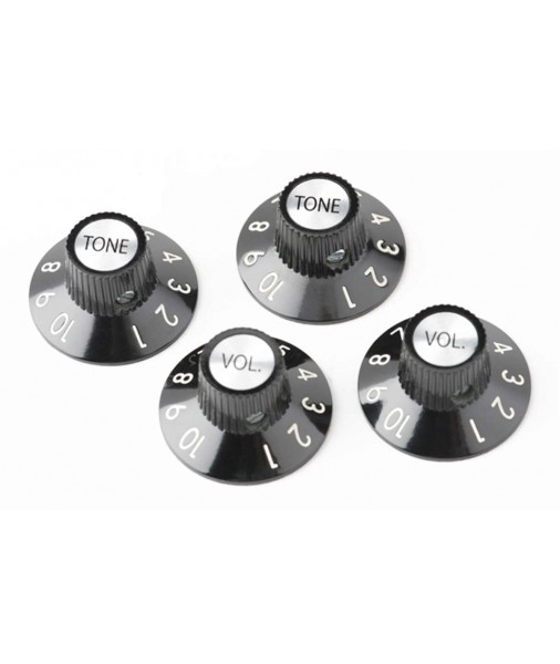 Fender '72 Telecaster Custom Volume And Tone Knobs, 0054521049 Set of 4 