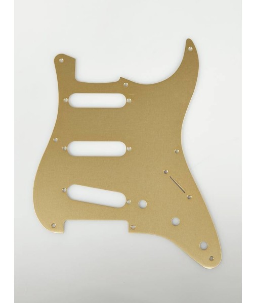 Fender Pickguard, '57 Strat, 8 Hole, Gold Anodized Aluminum 0992143000