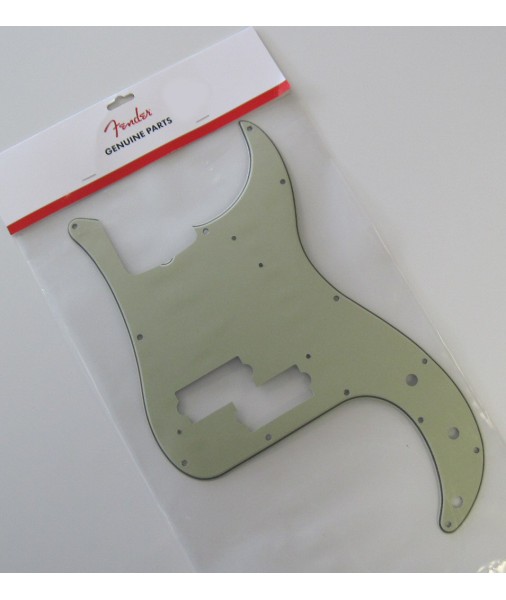 Fender Pure Vintage Pickguard, '63 Precision Bass, 13-Hole Mount, Mint Green, 3-Ply 0097224049