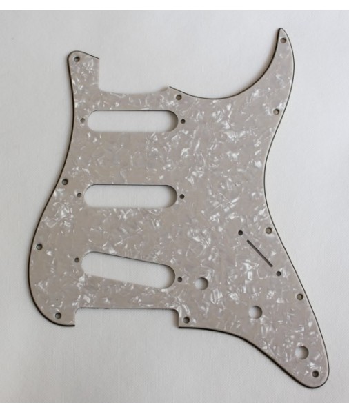 Aged Pearl Bikini ST STD 11 hole SSS Pickguard