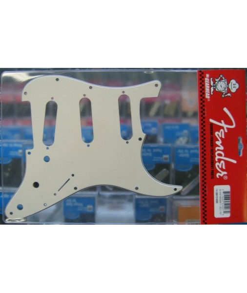 Parchment FENDER STRAT PICKGUARD 11 HOLE  3 PLY 0991374000