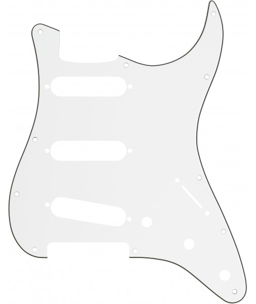Parchment FENDER STRAT PICKGUARD 11 HOLE  3 PLY 0991374000
