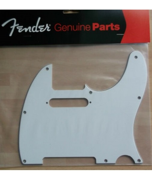 Fender Pickguard, American Standard Tele, White, 3 Ply 0991355000