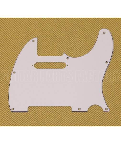 Fender Pickguard, American Standard Tele, White, 3 Ply 0991355000