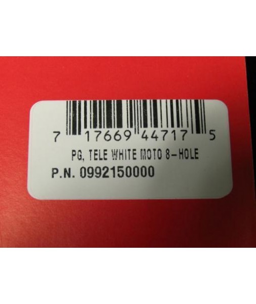 Fender Telecaster Pickguard White Pearl 0992150000