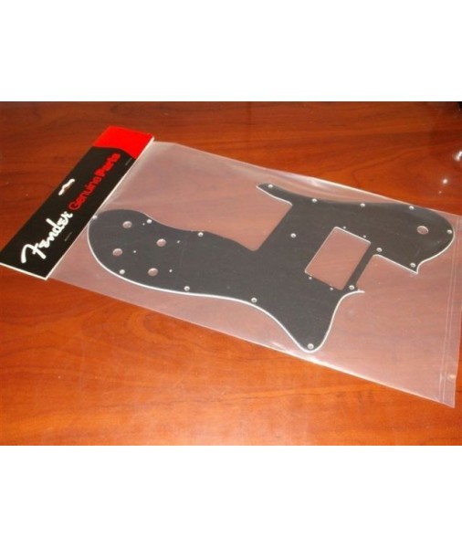  Fender 3-ply Black '72 RI Telecaster/Tele Custom Pickguard 0054523002