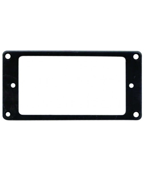 Les Paul Pickup Mounting Ring-Bridge Black Arched