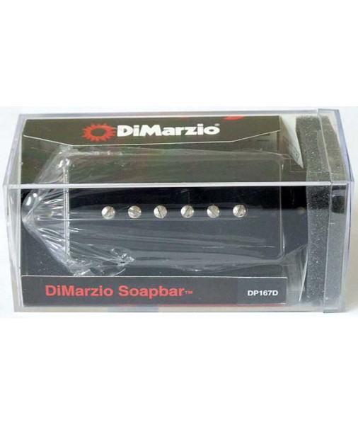 DiMARZIO SOAPBAR black dog ears DP167D
