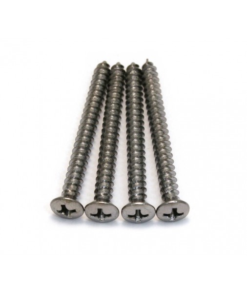FENDER neck screw set of 4 chrome 0994948000