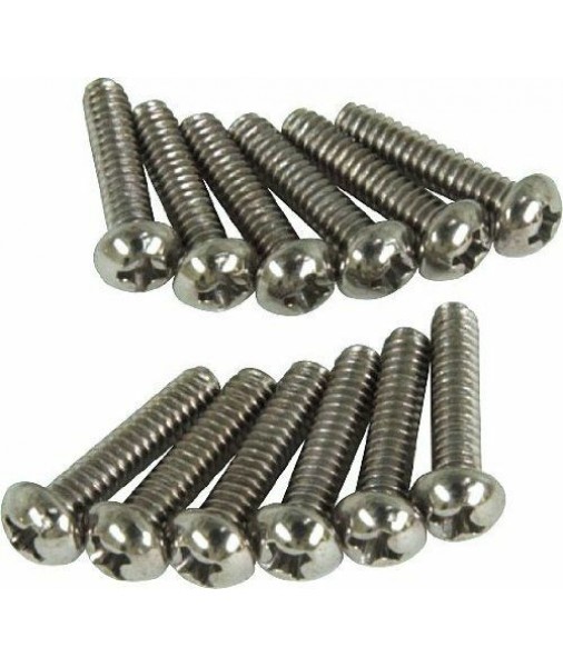 12 x Fender Pickup/Switch Screws 0994925000