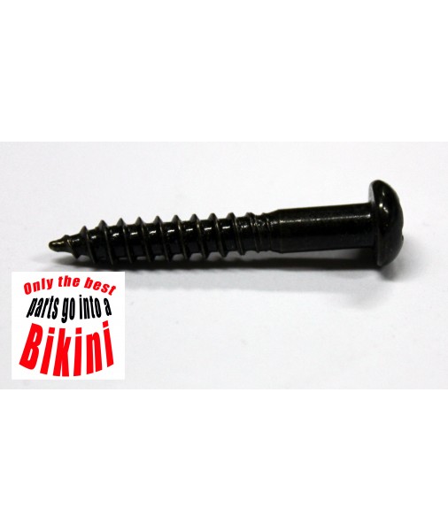 Stratocaster Tremolo Bridge Mounting Screws,Black