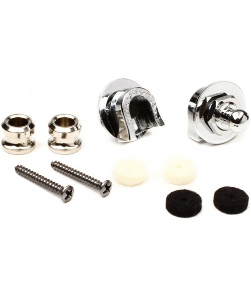 Fender Chrome Schaller Style Strap Locks 0990690000