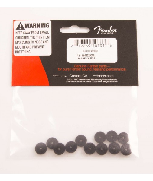 Fender 12 X  black felt washers 0994929000