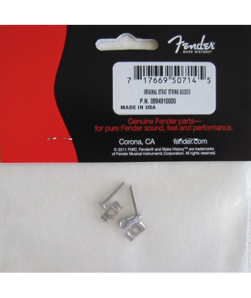 Fender 2 original strat string guides 0994910000