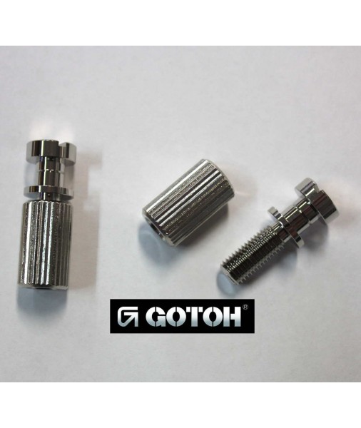 Gotoh Aluminium Stop Tailpiece - USA Studs - Nickel TP3406-001