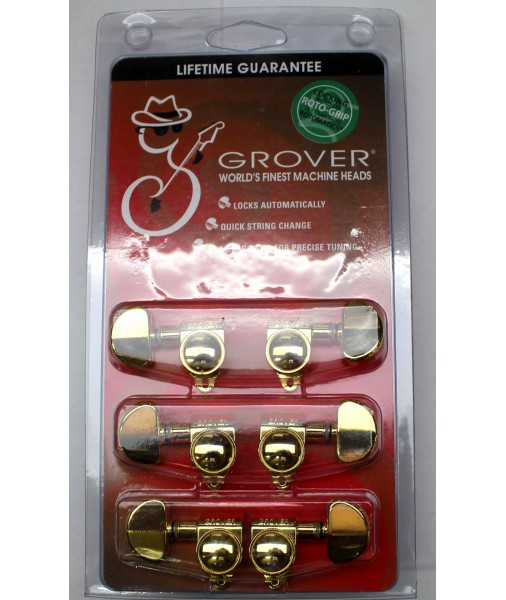 GROVER ROTO GRIP locking 3 a side GOLD GRO502G