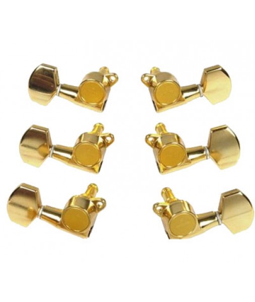 Fender/Squier Standard 3 a Side GOLD tuners 