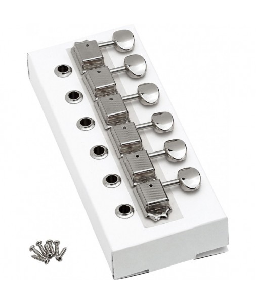 Fender Tuners, 50/60s Vintage Kluson Style, Nickel 0992040000
