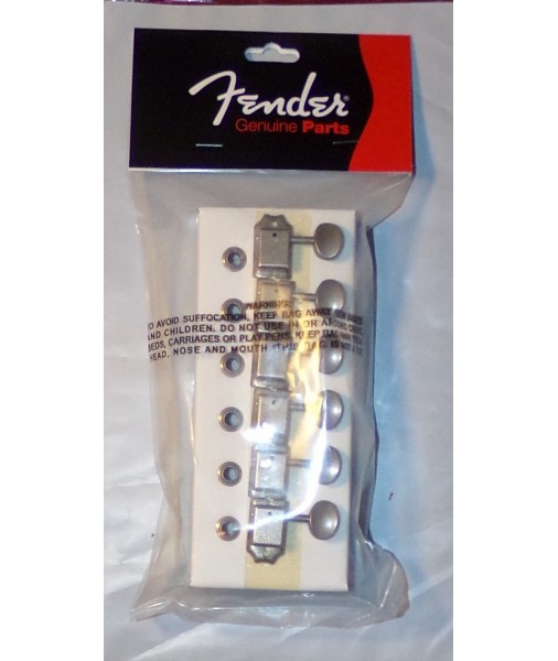 Fender Road Worn 6 In Line Guitar Machine Heads 0997201000