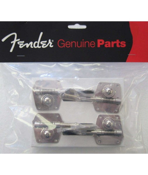 Fender Bass Tuners, Vintage Style Nickel, Set of 4 - 0078834049