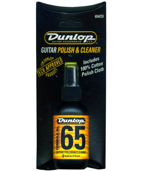 DUNLOP 65 GUITAR POLISH & CLOTH J6541