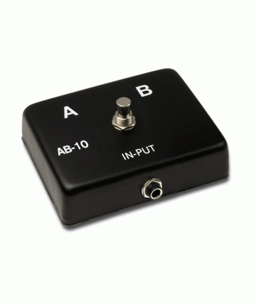 LEEM A/B switching box 6.3mm input 2 x 6.3mm outputs