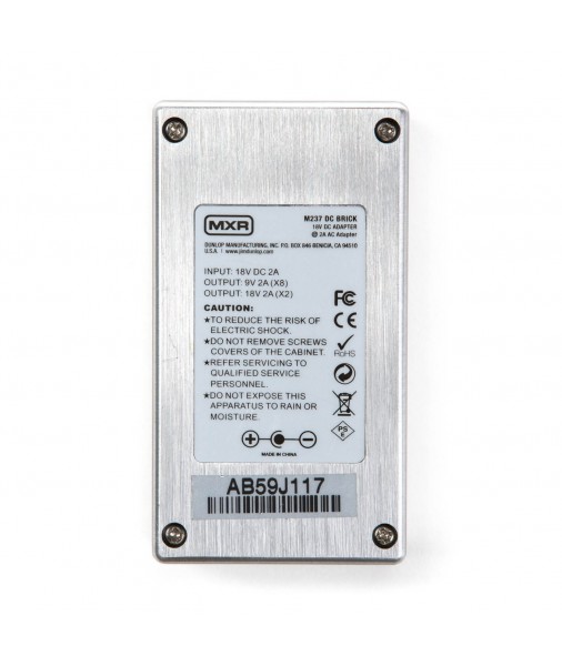 MXR M237 Power Supply - Silver