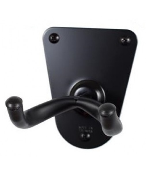 Guitar wall hanger 3 screw black DSU477
