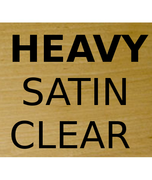 Heavy Satin Clear Nitrocellulose Lacquer 400g aerosol spray can