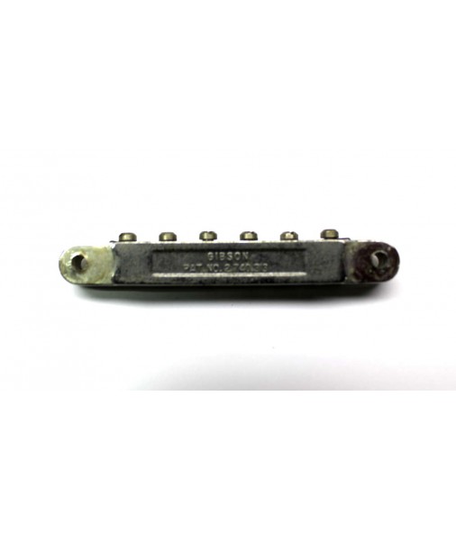 1970s Gibson Tune-o-matic ABR-1 Bridge -- Patent 2.740.313